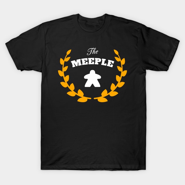 Meeples - The Meeple Vintage - Board Games, Board Game, Tabletop Nerd and Geek T-Shirt by pixeptional